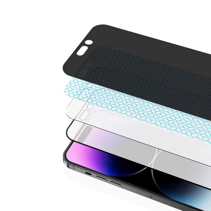 9H Privacy Tempered Glass Protector for iPhone 16 Pro Max
