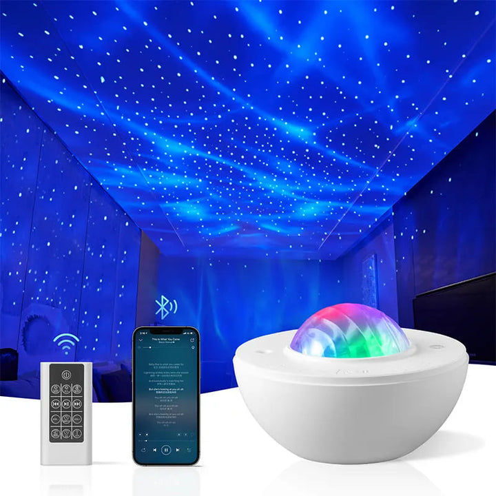 Elevate Your Nights: Uncover the Magic of Our Galaxy with the Smart App-Controlled Star, Moon, and Ocean Wave Projector