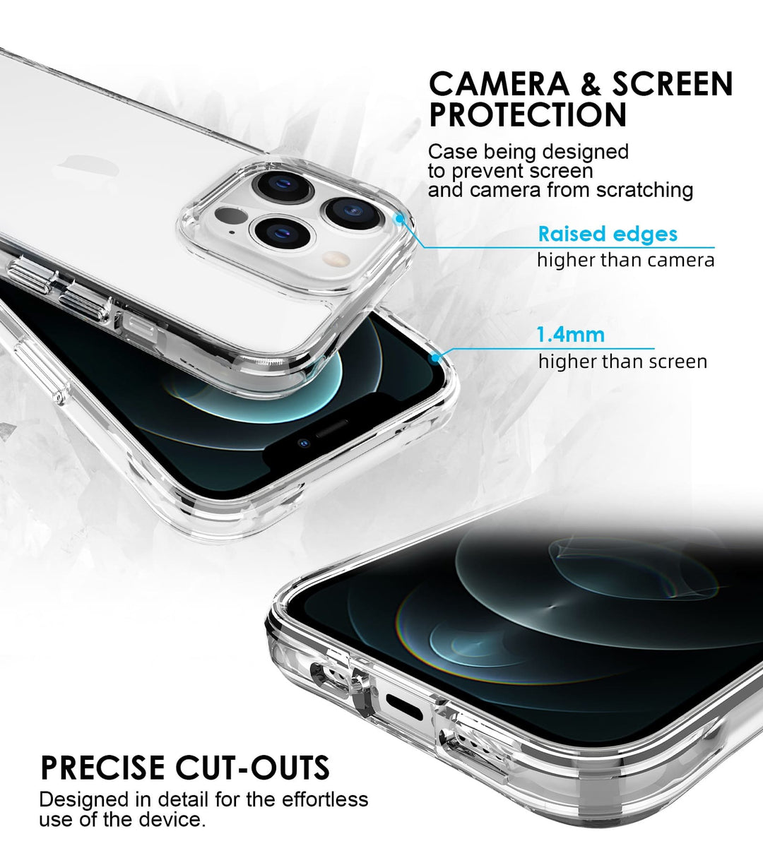 Ultra Hybrid Transparent Case: Ultimate Anti-Shock & Anti-Yellow Protection for the 14 Series