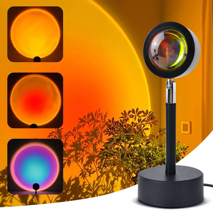 Enchanting Smart Sunset Lamp Projector: Elevate Ambiance in an Instant