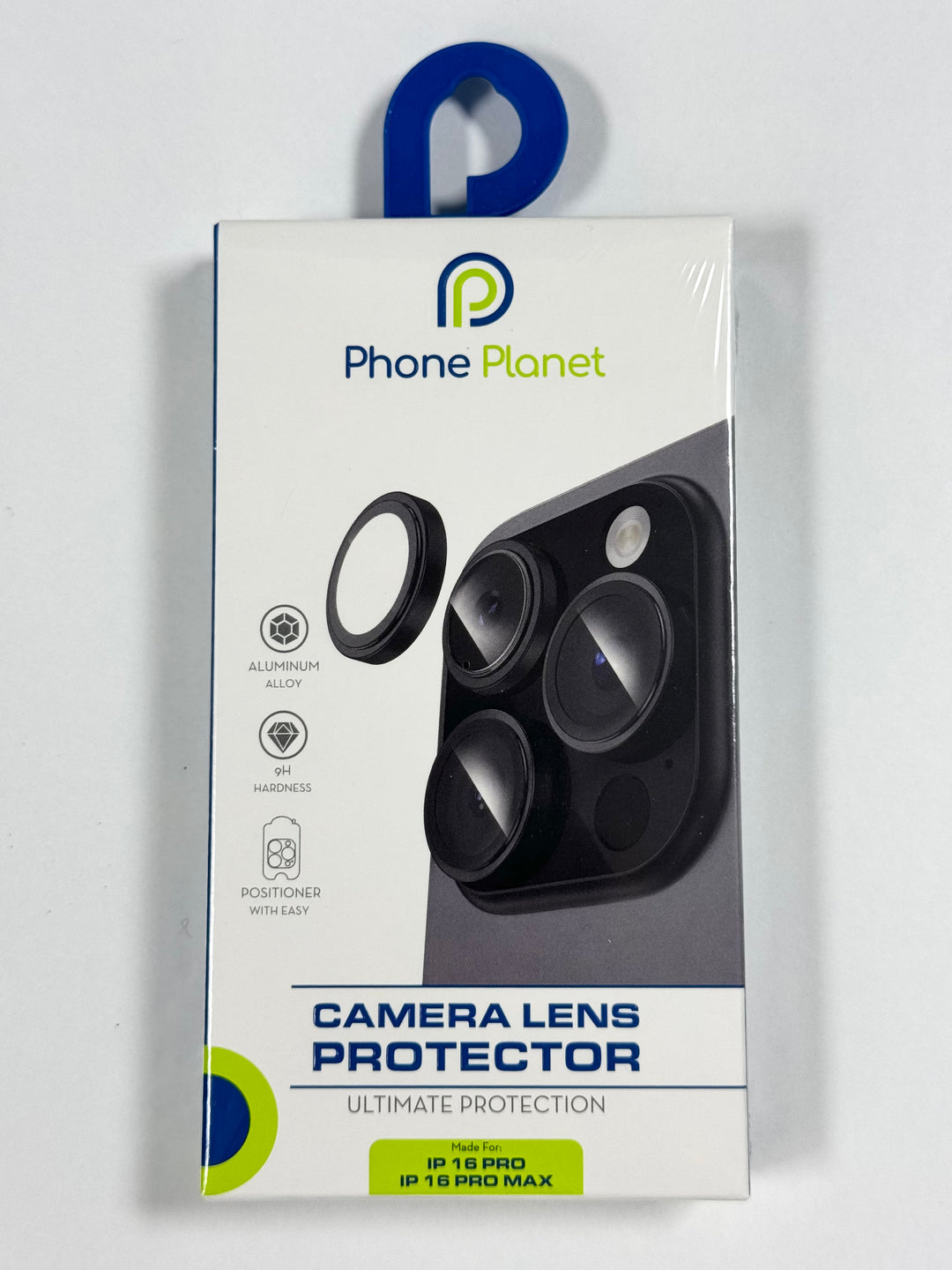 9H Clear Tempered Glass Camera Lens Protector for iPhone 16ProMax, 16Pro