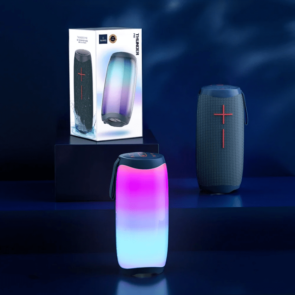 Unlock Sonic Brilliance with the WiWU Thunder P40 Wireless Speaker - Your Ultimate Audio Powerhouse for an Unrivaled Euphonic Adventure