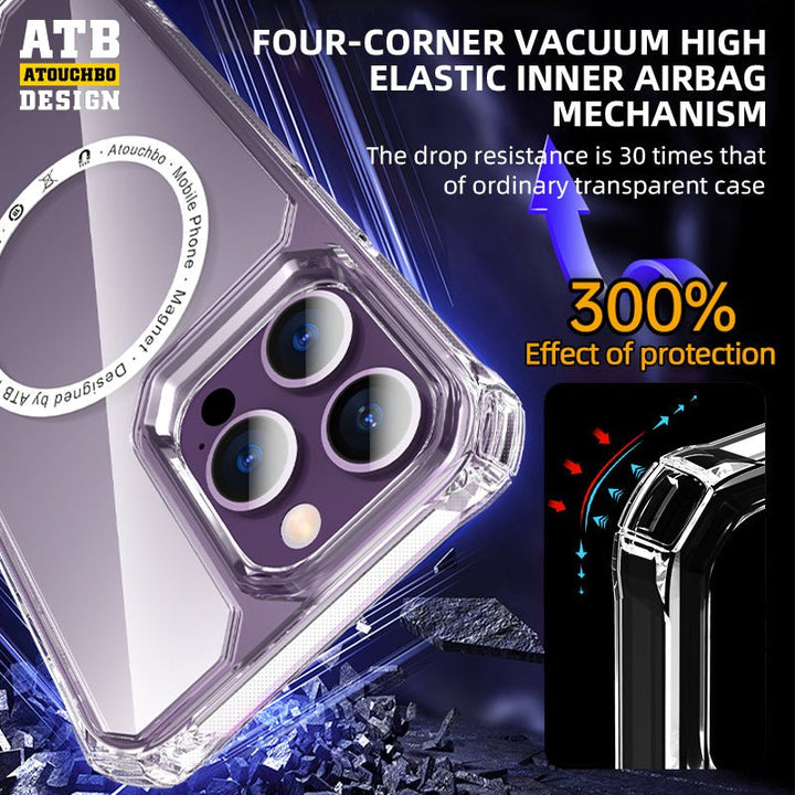 Atouchbo New Arrivals Crystal MagSafe Armor Case 14 Series - ICASE.PK