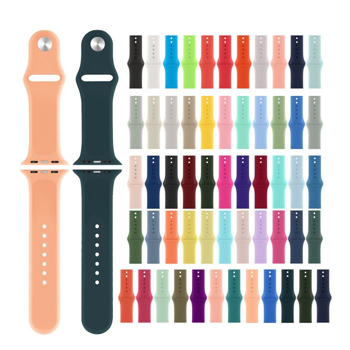 High Quality Regular Silicone Strap for All Models - ICASE.PK