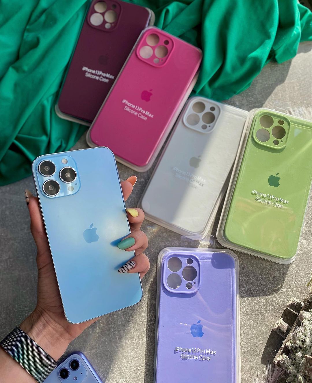 iPhone 13 to 13ProMax High Quality Camera Protected Latest Silicone Cases - ICASE.PK