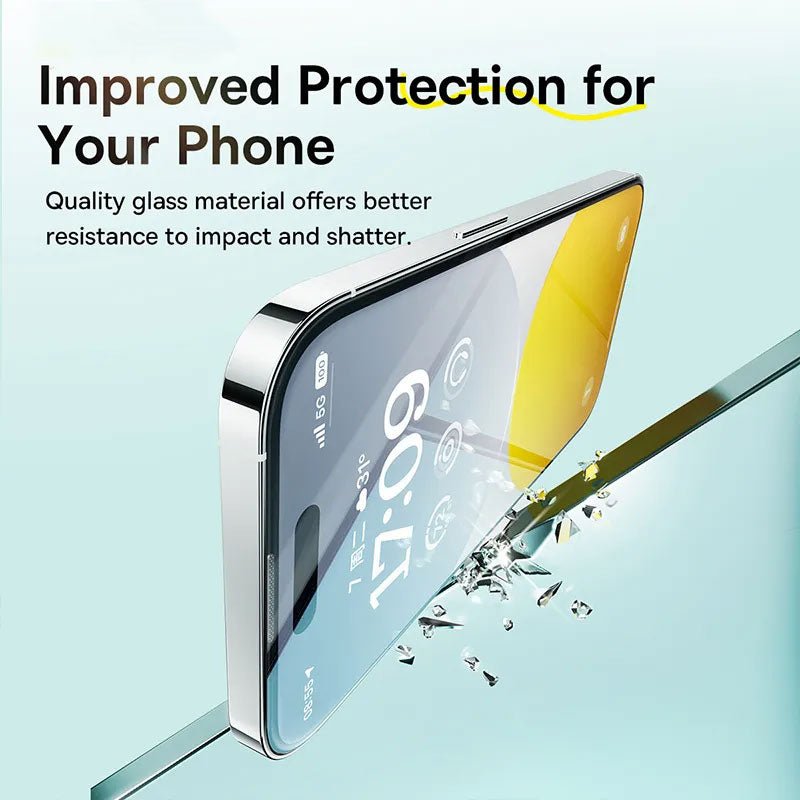 9H Durable tempered Glass Screen Protector 15/14 Series With Easy Installation Kit