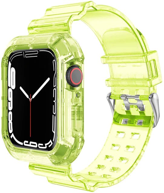 Clear Neon Strap with Four Sides Protected - ICASE.PK
