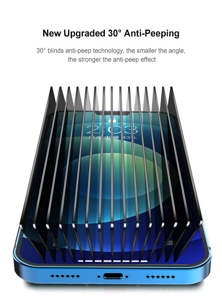 Original Premium Privacy Glass Protector X - 12PROMAX - ICASE.PK
