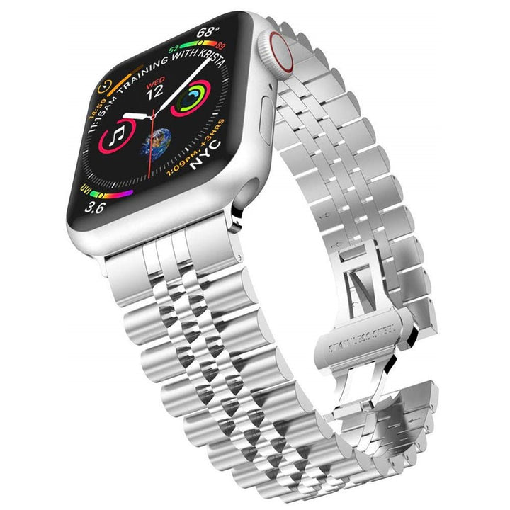 High Quality Stainless Steel Slim Strap for all Apple Series with free Adjustment tool - ICASE.PK