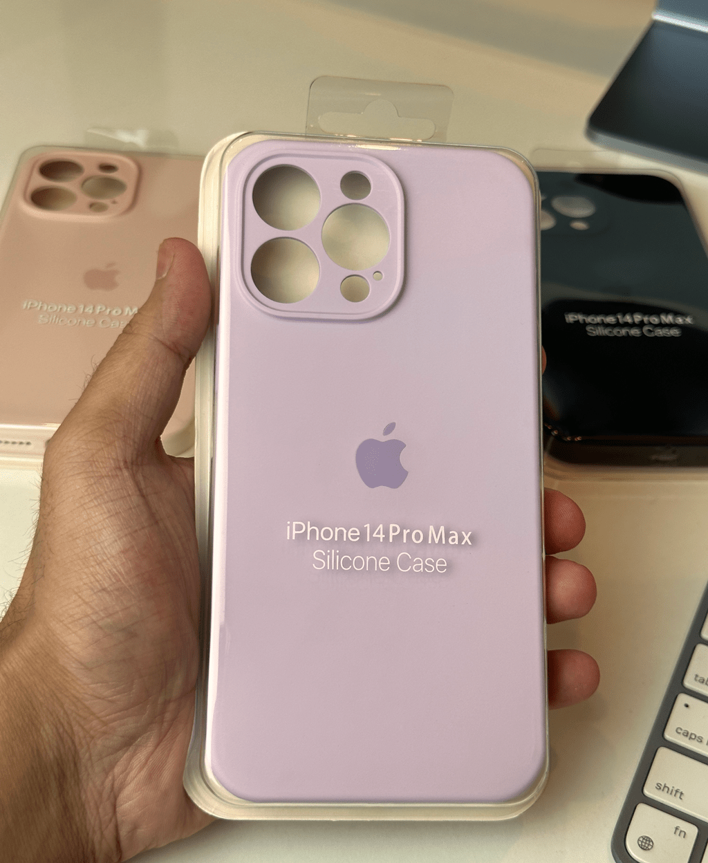 Silicone Case for 14ProMax, 14Pro, 14Plus. 14 - High Quality Camera Protected - ICASE.PK