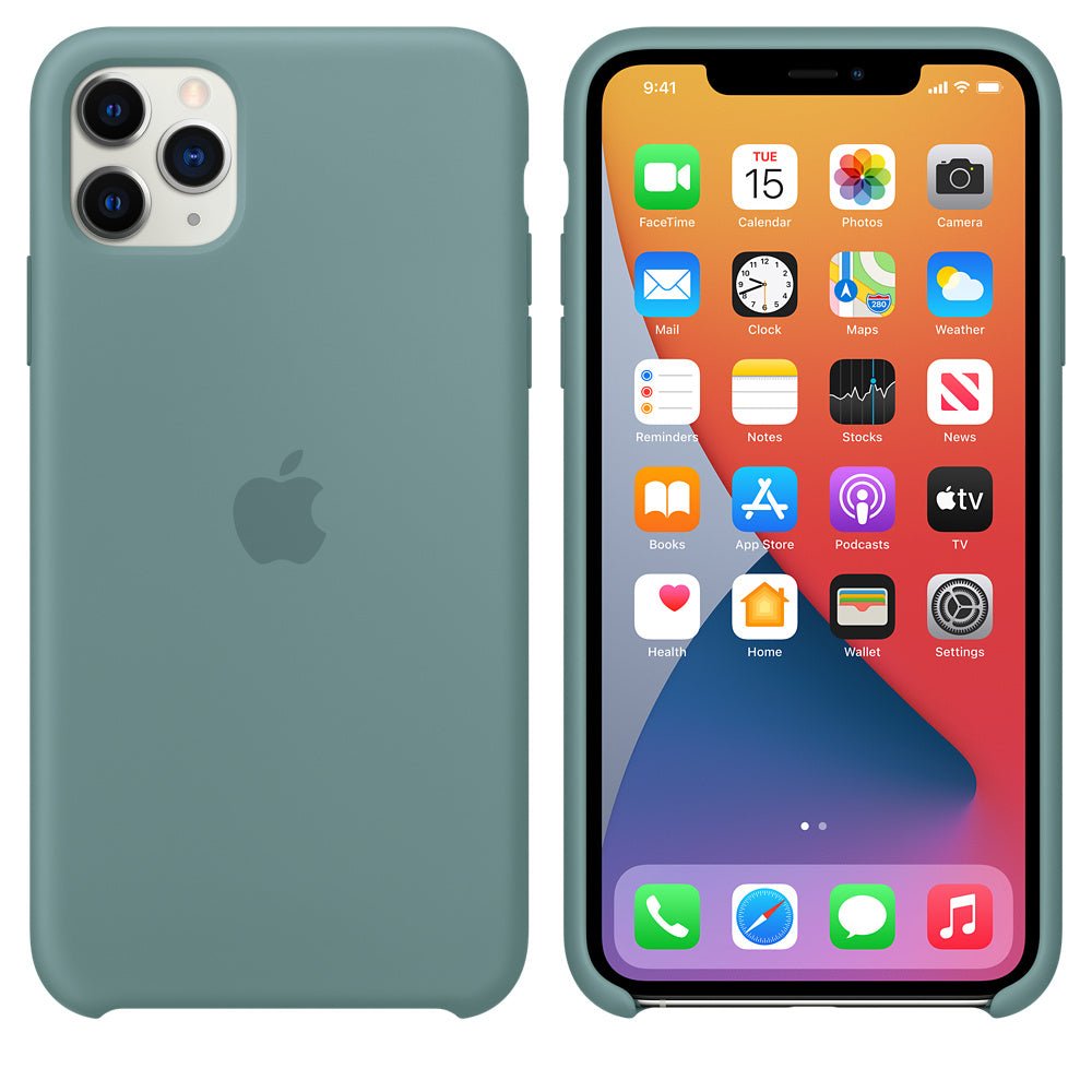 iPhone 11 Pro Max – 7/8Plus Silicone Case – Midnight Green - ICASE.PK