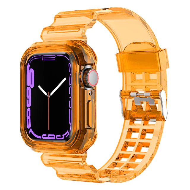 Clear Neon Strap with Four Sides Protected - ICASE.PK