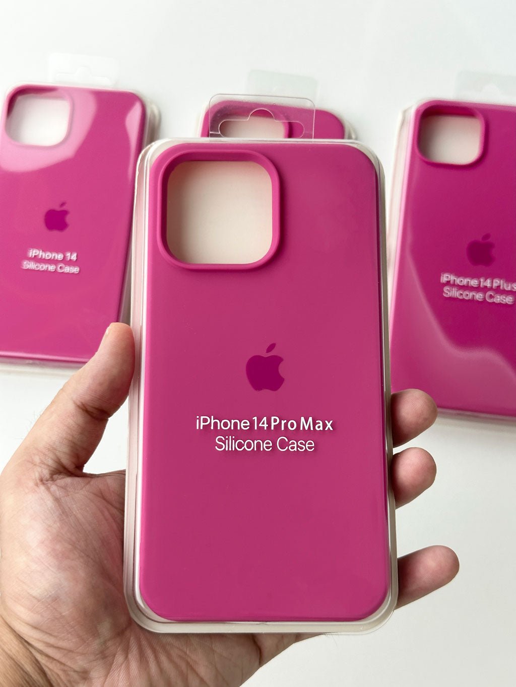 Silicone Case for 14ProMax, 14Pro, 14Plus. 14 - High Quality Opened Camera - ICASE.PK