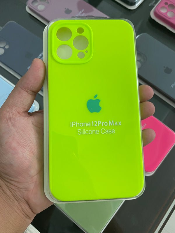 iPhone 11 to 13 Pro Max High Quality Camera Protected Latest Neon Matt Cases - ICASE.PK